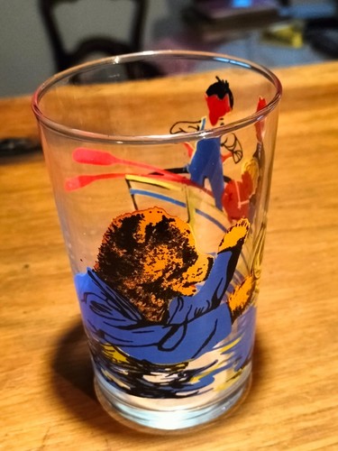 Ancien verre nounours - ancien,